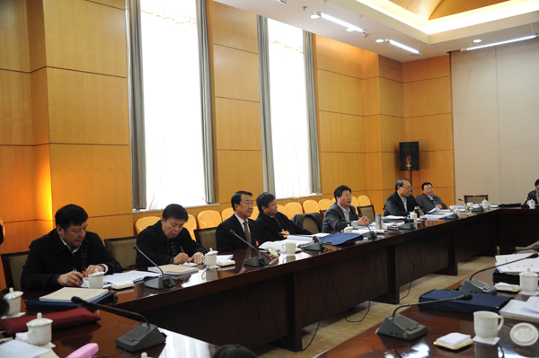 政协委员进行小组讨论