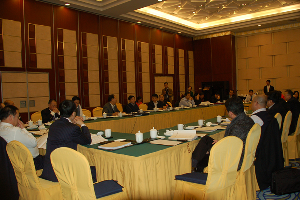 政协委员进行小组讨论